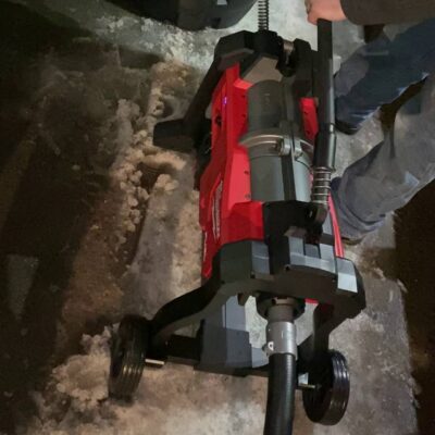 Cordless Sewer Cleaning