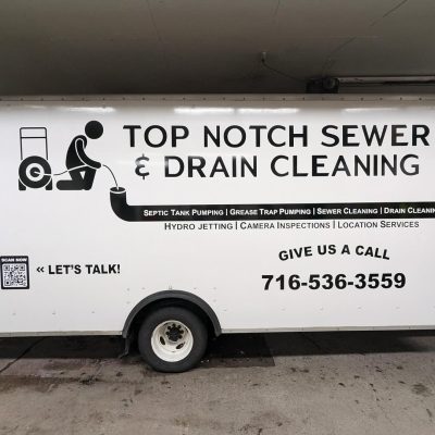 Keep An Eye Out For Our Van That Just Got Lettered Up!