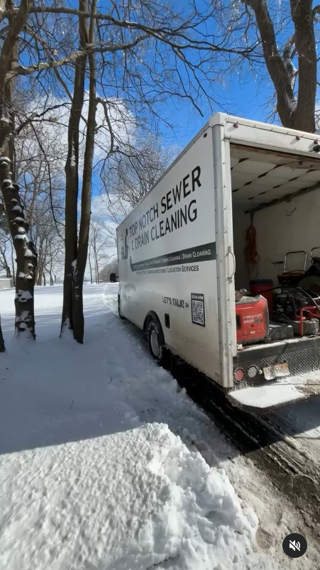 Root Infested Sewer Line